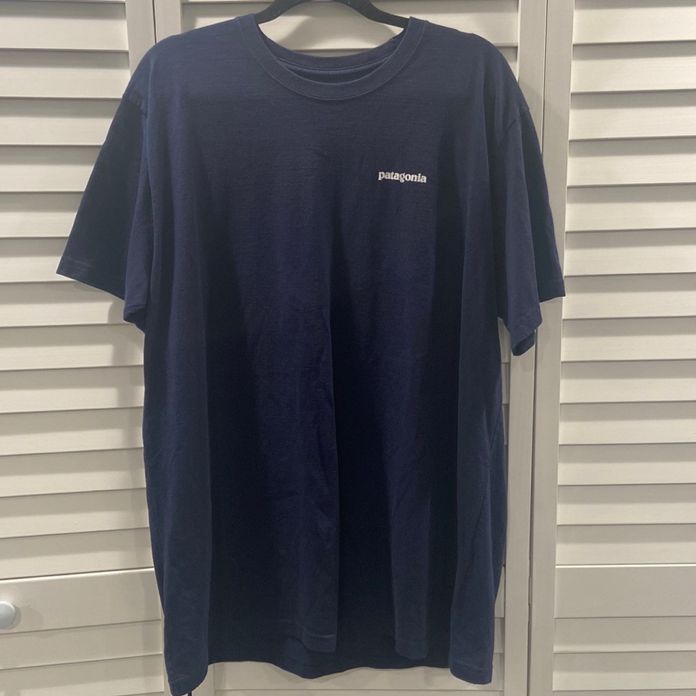 Patagonia Navy Blue Short Sleeve Tee